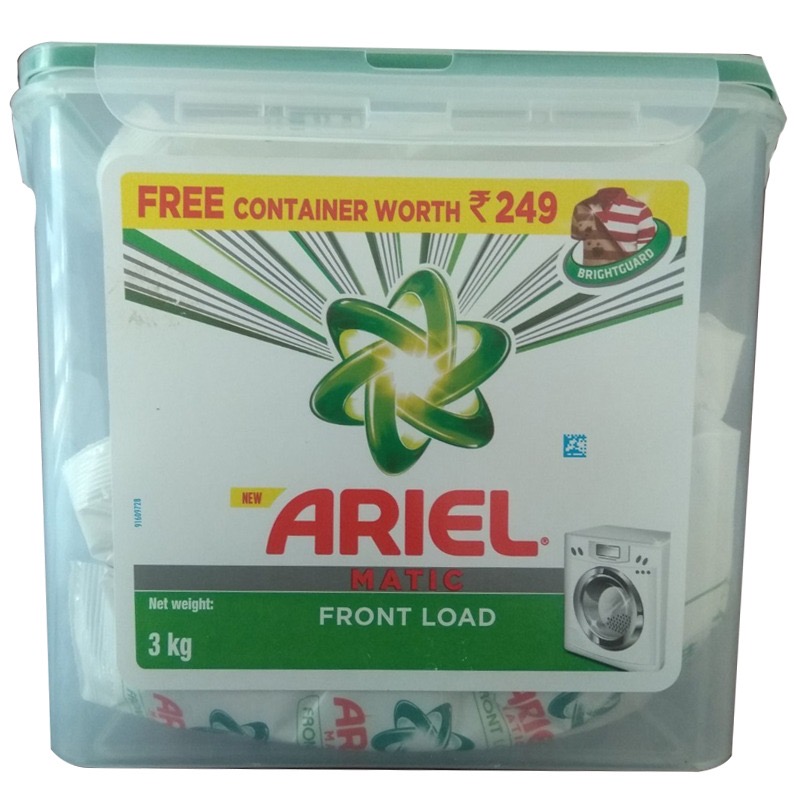 Ariel Matic (Front Load) 3Kg (Free Cannister Worth ₹249)