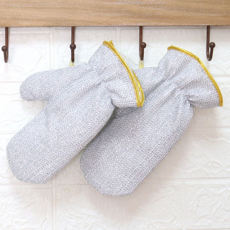 Dishwashing Waterproof Steel Wire Cleaning Gloves thickened Durable Kitchen Gloves insulation Washing Glove Household