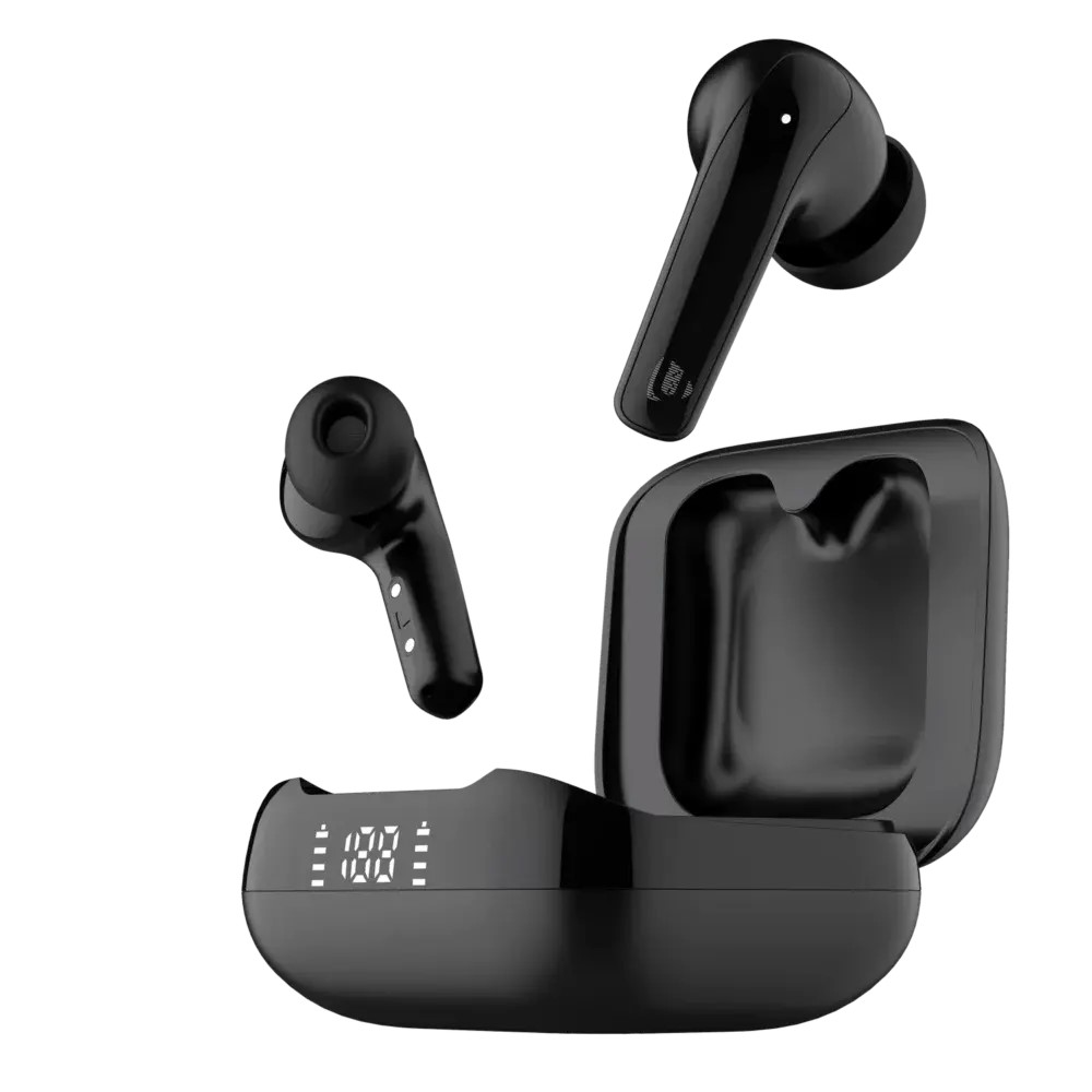 Ultima Boom 211 Earbuds with App Support | Supreme Sound | AI-ENC | LED Indicator | 45Hrs Playtime | 45ms Low Latency | Hi-Fi Driver with Bluetoth V5.4 earbuds wireless