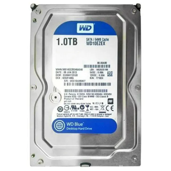 Hard Disk 1 TB WD For Desktop PC