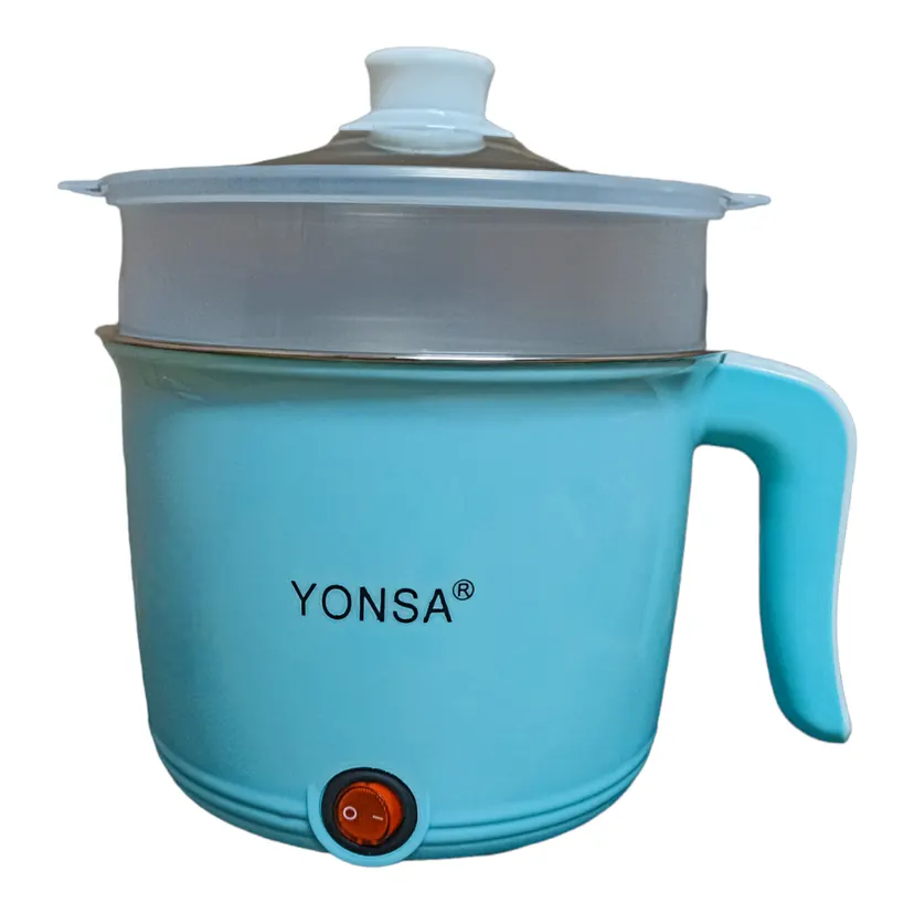 Multi-Purpose Portable Electric Cooking Egg Boiler, Food Steamer, Food Cooker, Momo Steamer With Steam Basket (Assorted Color)