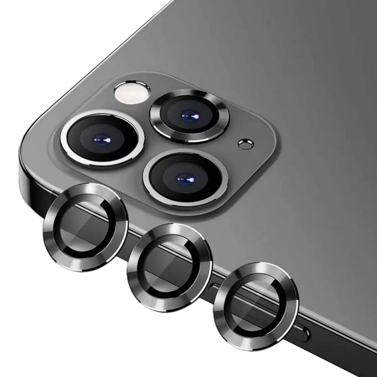 Metal Ring Camera Lens Protector For iPhone 11 Pro Max