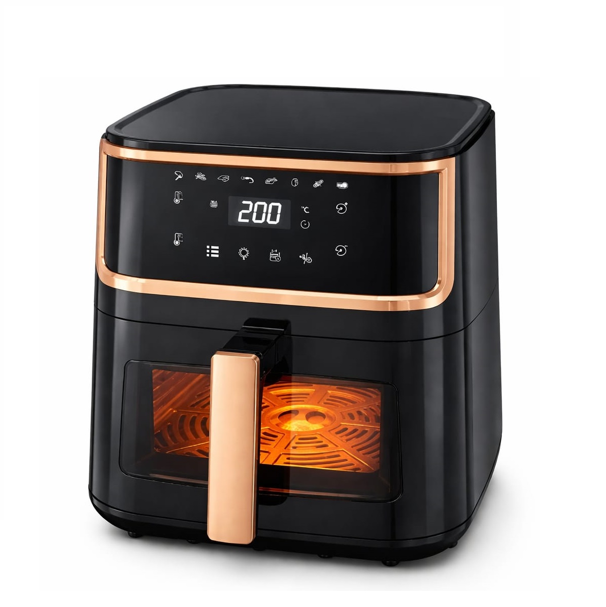 Yasuda 10 Liters Digital Air Fryer with Display Window YS-AF1001/ 1 Year Warranty