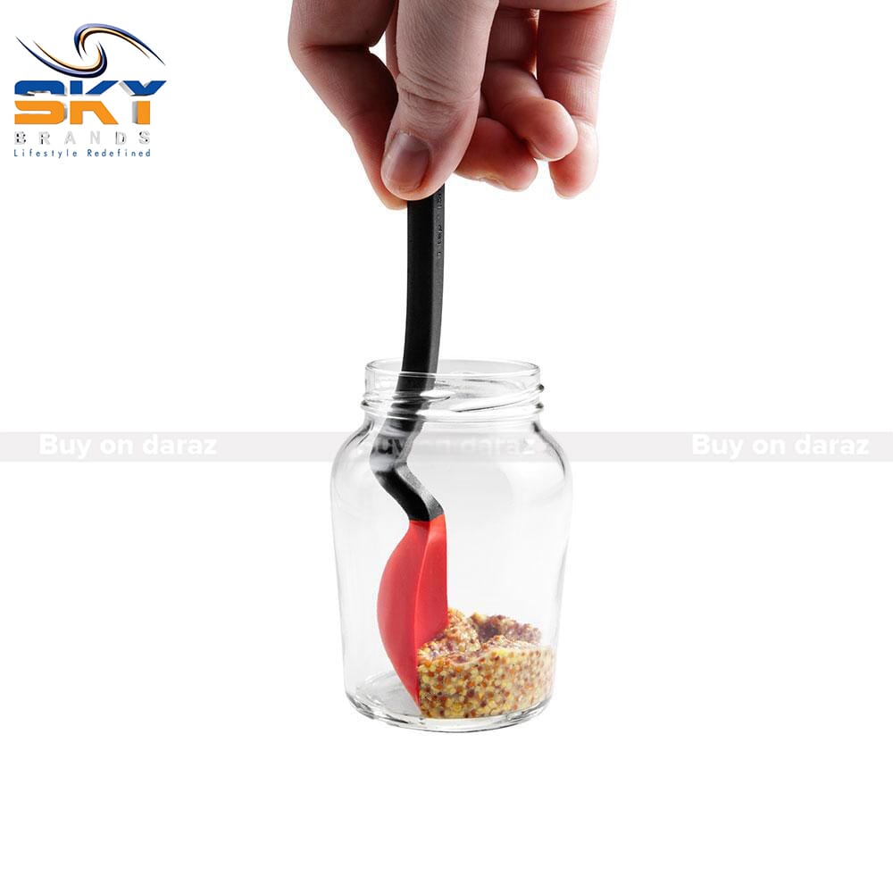 Dreamfarm Mini Supoon Silicone Scraping Spoon, 1 Teaspoon, Color Varies