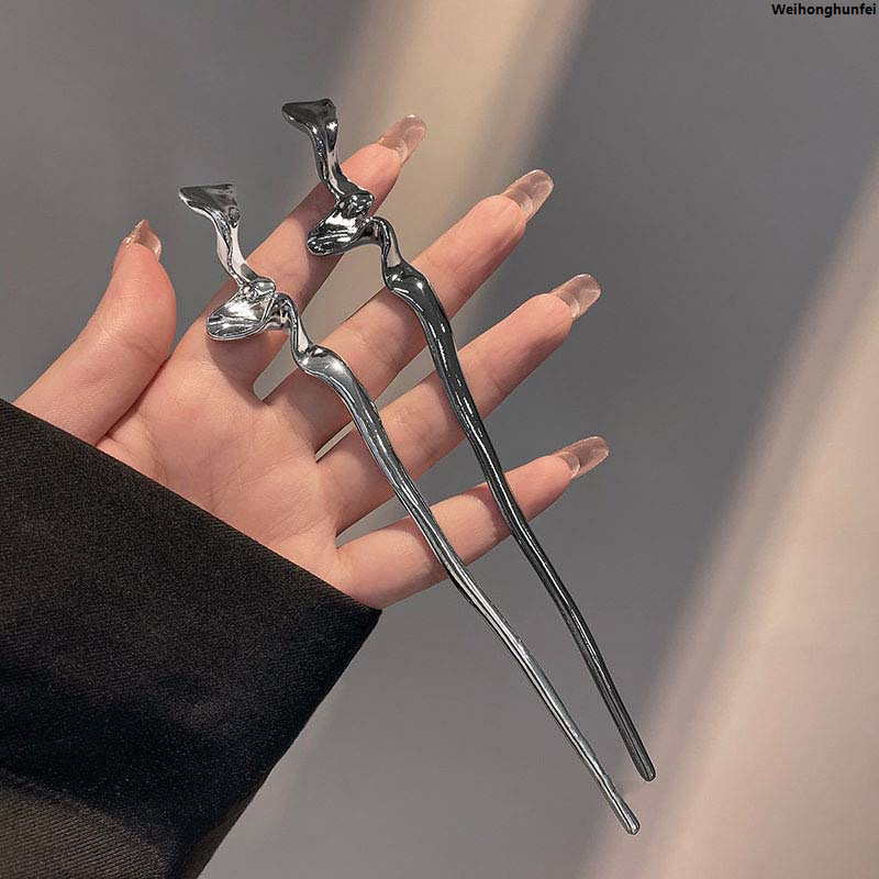 WeihonghunfeiBargain price New Chinese Style Chopstick Hairpins Women Headdress Accessories Vintage Rose Hair Sticks Hairwear Yao Store