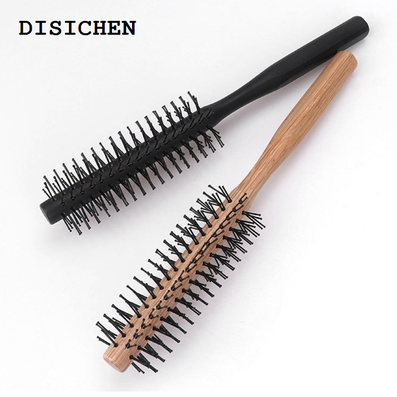 DISICHEN 2025 New Professional Salon Styling Blowing Drying Tools Round Hair Comb Hairdressing Curling Brushes Massage Roller Comb Makeup