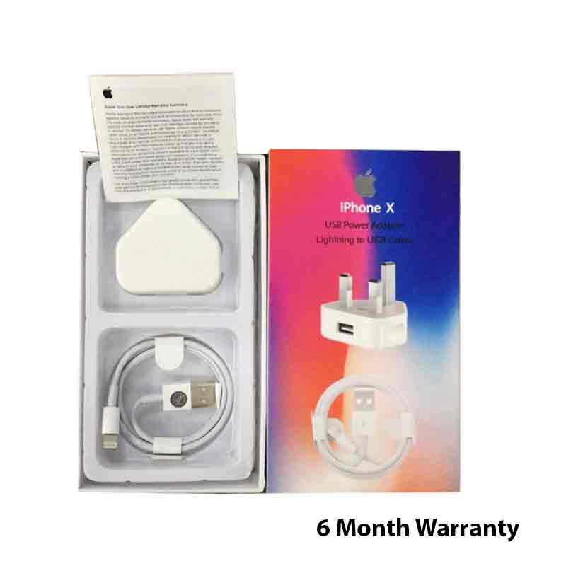 X Charger USB Cable and 5W USB Power Adapter