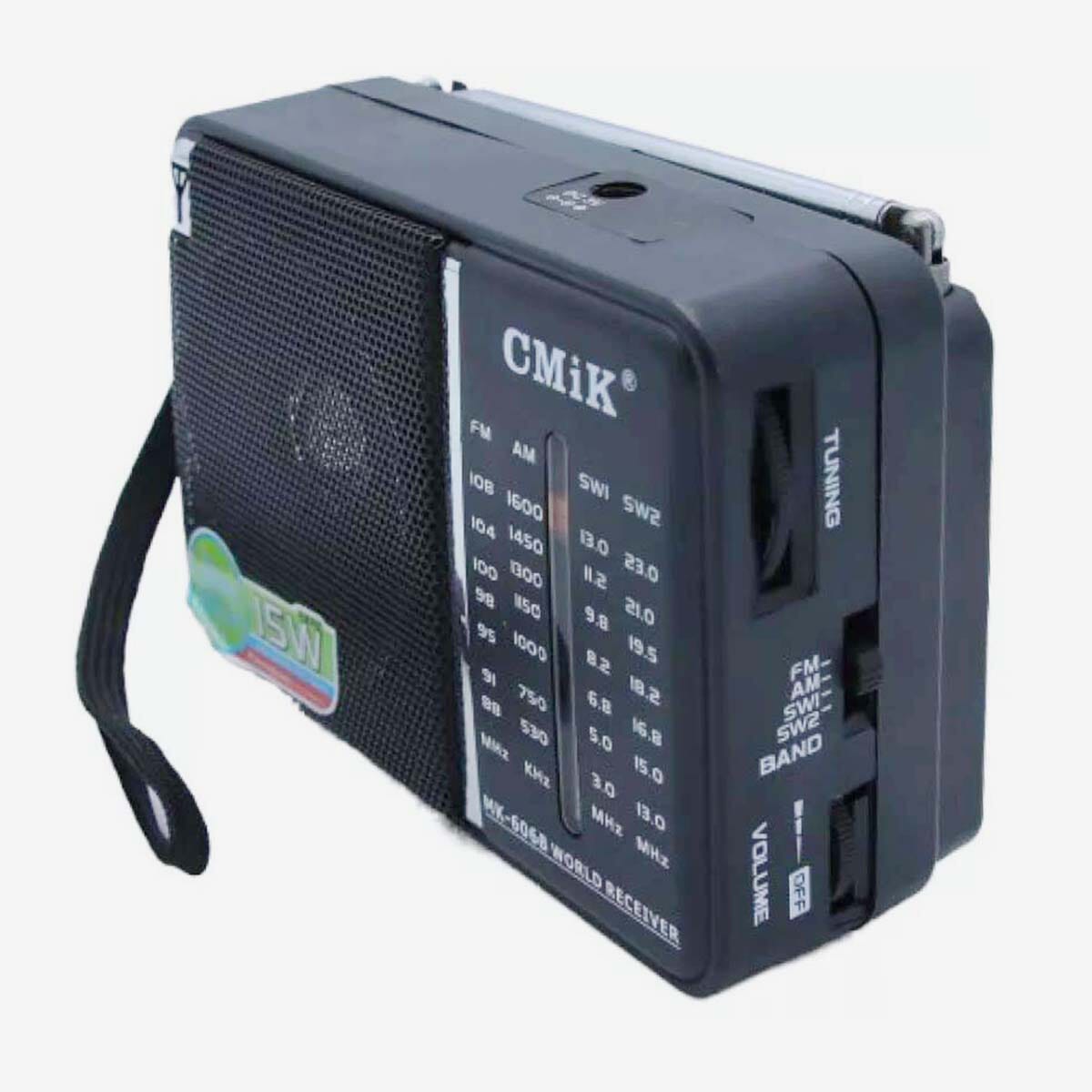Vintage Radio AM/FM/SW1-2 /4 Bands Cmik MK-606B Shortwave Antique Long Range Retro Home Portable Radio