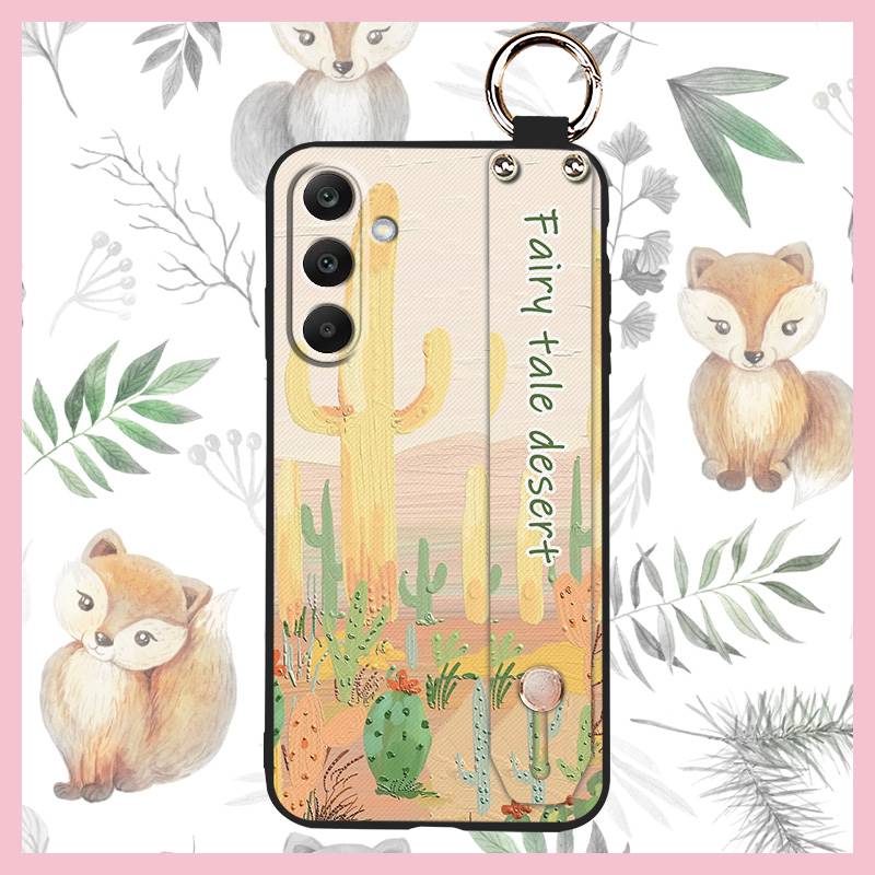 Phone Holder ring Phone Case For Samsung Galaxy M55 5G/SM-M556B protective Waterproof Wristband Durable Back Cover