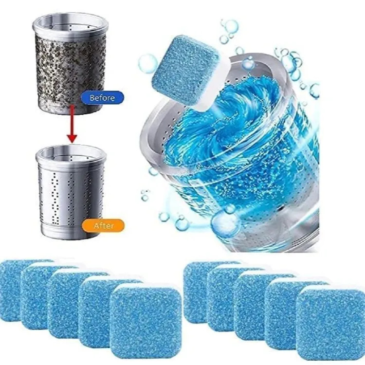 Washing Machine Cleaner Tablet / Tub Cleaner / Drum Cleaner / Front And Top Load 12 pc set