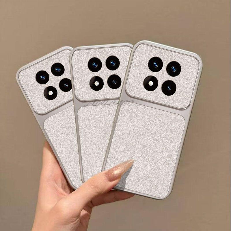 For Huawei Honor Play10 Honor 600 500 400 200 90 Smart Lite X9a X9c X9d X8a X8b X8c X8d X7a X7b X7d X7c X6a X6b X6c X6d X5b X5c X5d Plus Electroplated‌ Litch Leather Phone Case