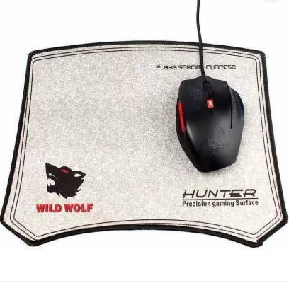Red Champion Gaming Surface Wild Wolf Mouse Pad Soft Gamepad Hunter Gaming Mouse Pad