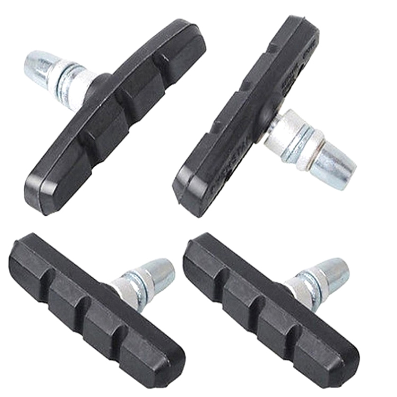 4 Pcs Bicycle Break Pads Shoes Tools For Mountain Road Bike Brake Block CF8