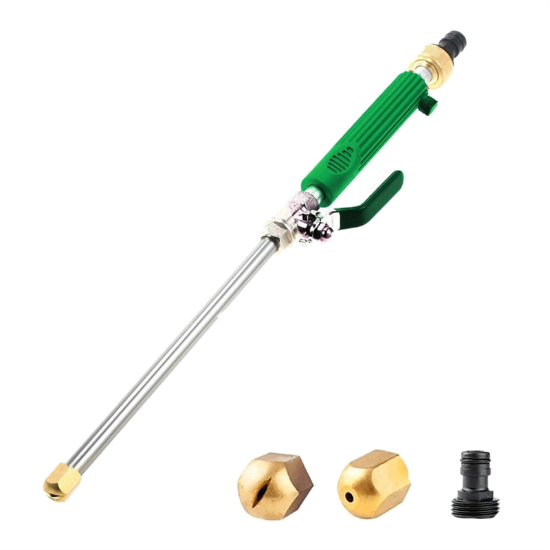 Universal Garden Hose Pressure Washer Attachment, High Pressure Hose Nozzle for Garden Hose, Jet Nozzle 2-In-1 Durable