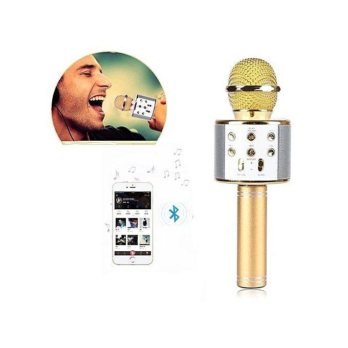 Wireless Bluetooth Karaoke Microphone Player