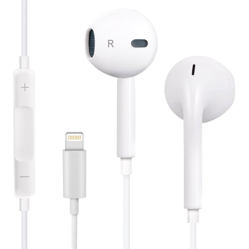 EarPods with Lightning Connector [MFI Certified] - White iPhone & iPad