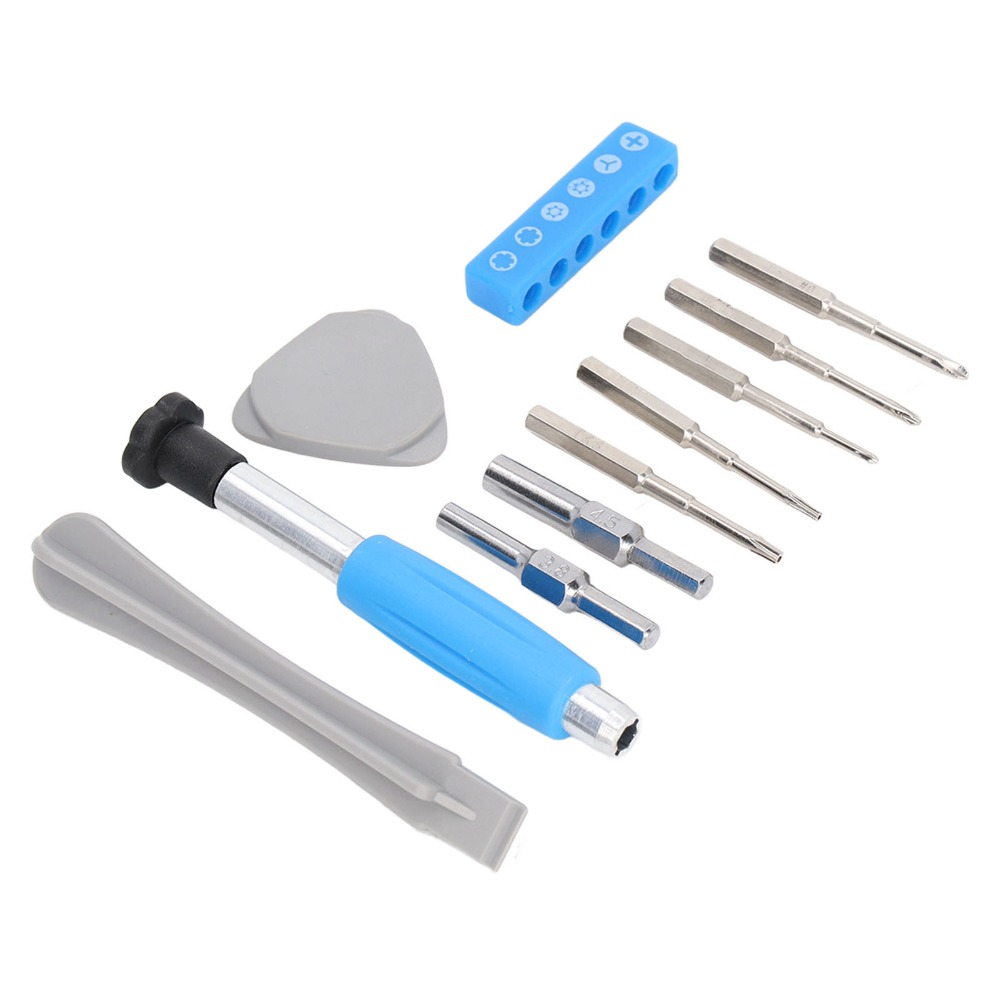 10 PCS Durable 3.8mm and 4.5mm Security Bits Screwdriver Repair Tool Kit T8 and T6 Torx Security Bits Multi-bit Set Triwing Screwdriver Set Phillips Screwdriver Set ​