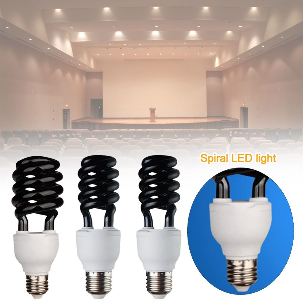 2023 AC 220V UV Black Light 13-40W Support Spiral LED light UV Light Fluorescent Violet Lamps breeding