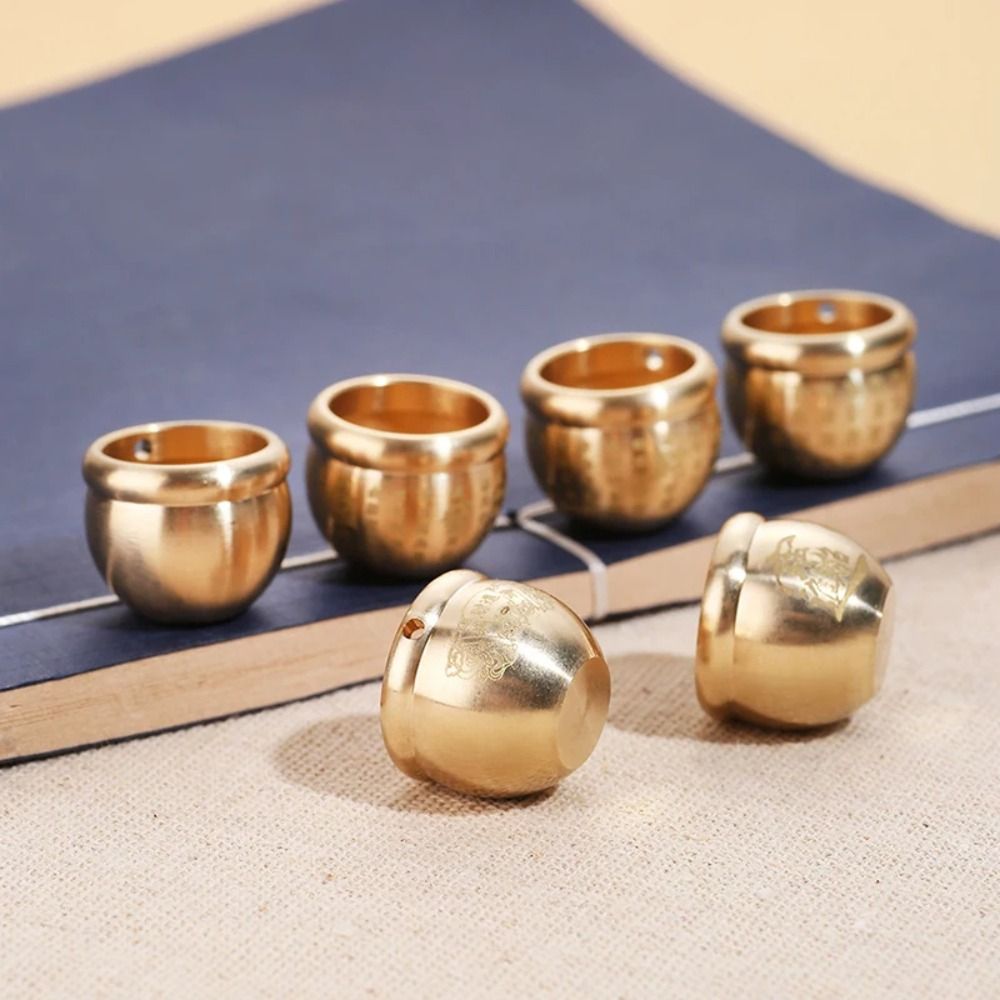 Home Decoration Small Cornucopia Handmade DIY Treasure Bowl Creative Cornet Baifu Rice Cylinder Attract Good