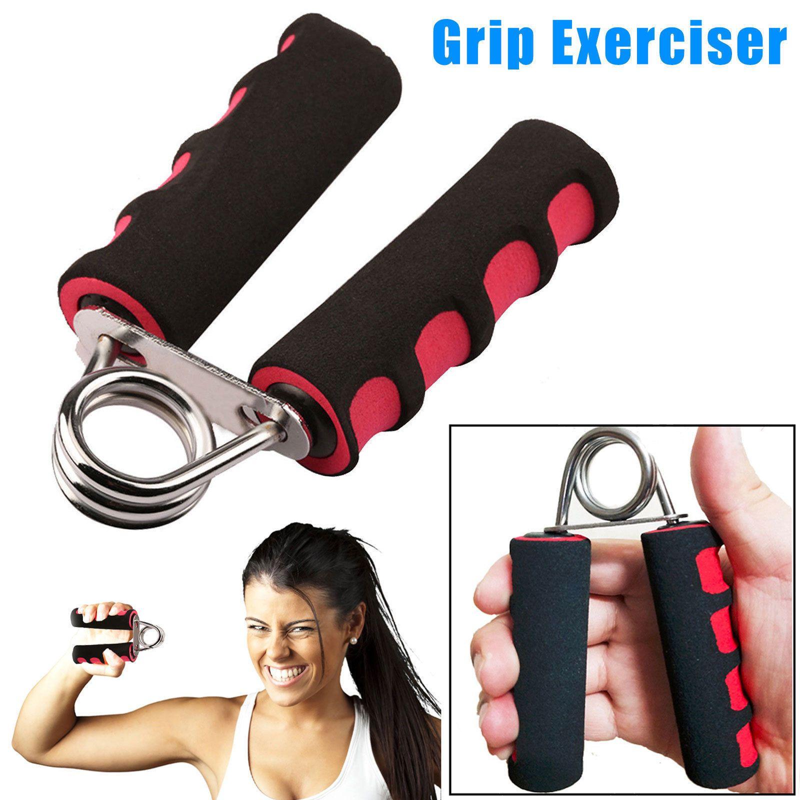 Hand Wrist Power Grip Strength Training Fitness Gym Exerciser Gripper