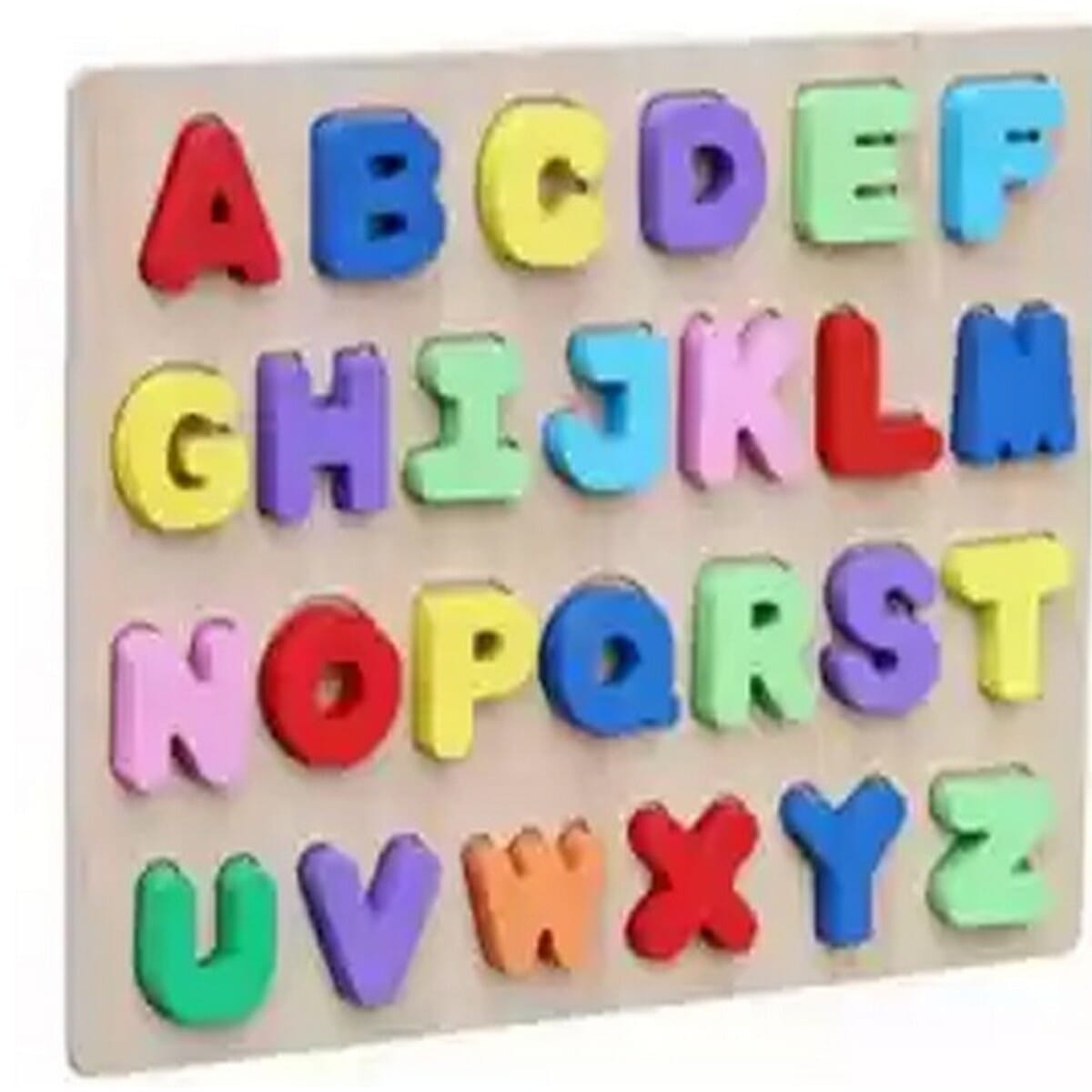 ABC 3D Wooden Educational Board - Best Quality
