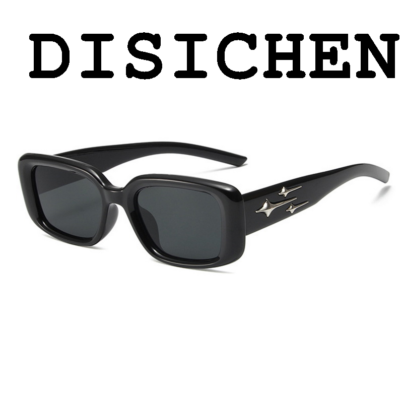 DISICHEN Hot Selling Vintage Small Square Sunglasses Women Retro Brand Y2K Rectangle Sun Glasses Female Jelly Colors Gradient Lens Oculos UV400