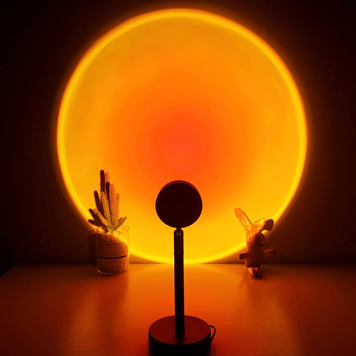 Sunset Lamp, Projector Sunset Light 180 Degree Rotation Projection LED Night Light for Photography, Selfie, Home