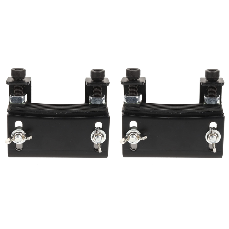 ARELENE 2X Drum Booster Electronic Drum Pad Electric Drum Electric Lifter Drum Pedal Stand Drum Platform Lifter(Black)