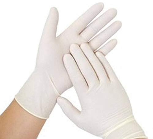 SURGICARE DISPOSABLE SURGICAL RUBBER GLOVES PACK OF 3 (6.5)