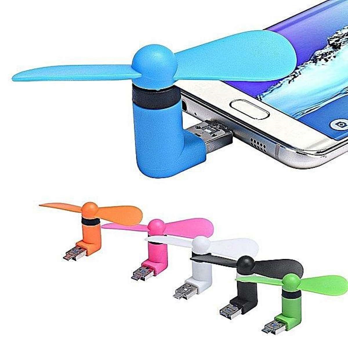OTG Mini USB Cooling Portable Fan Mobile Cooler For Android