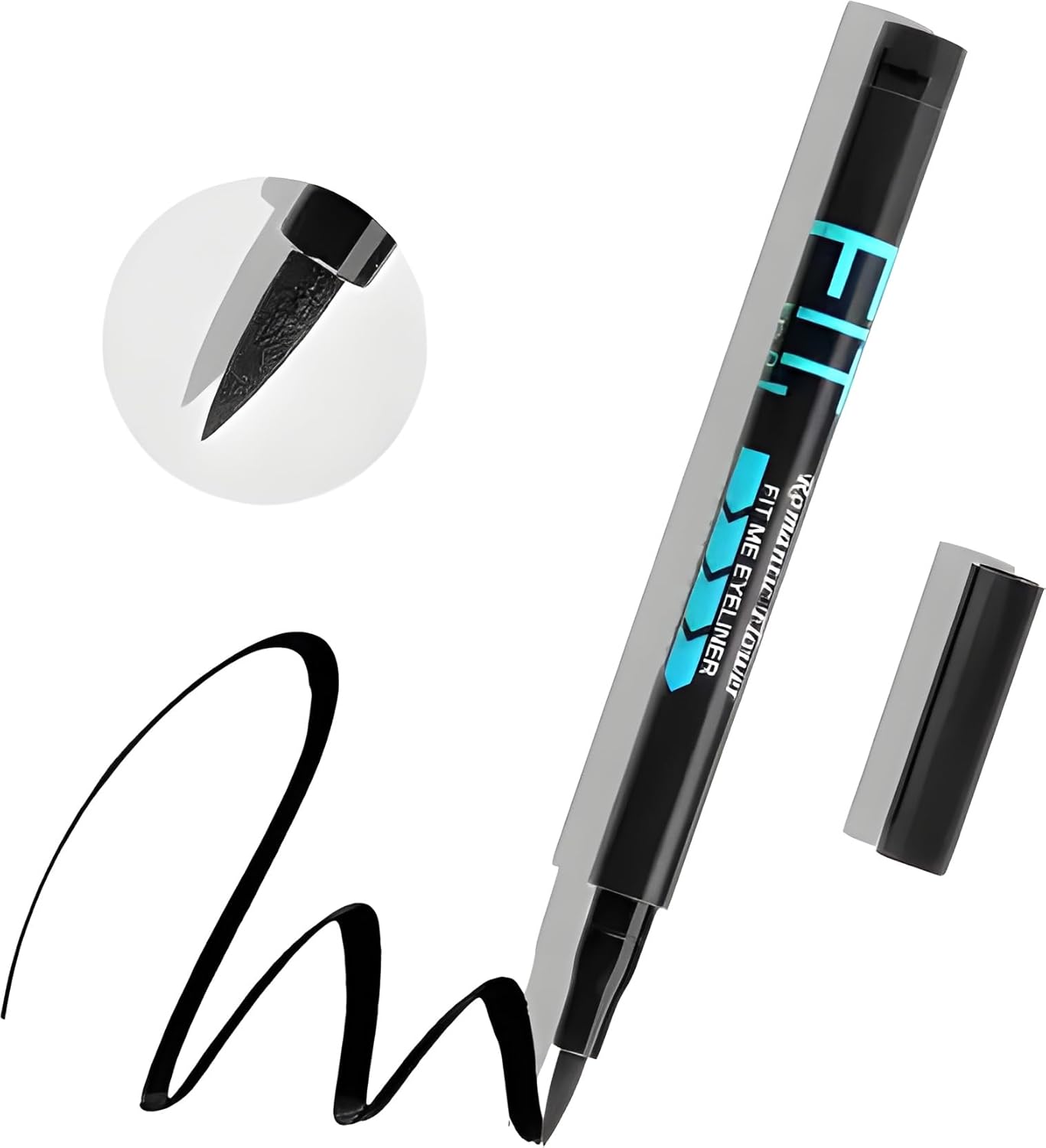 Waterproof Professional Liquid Long Lasting Cosmetics Eye Liner Pen Black 36 Hours