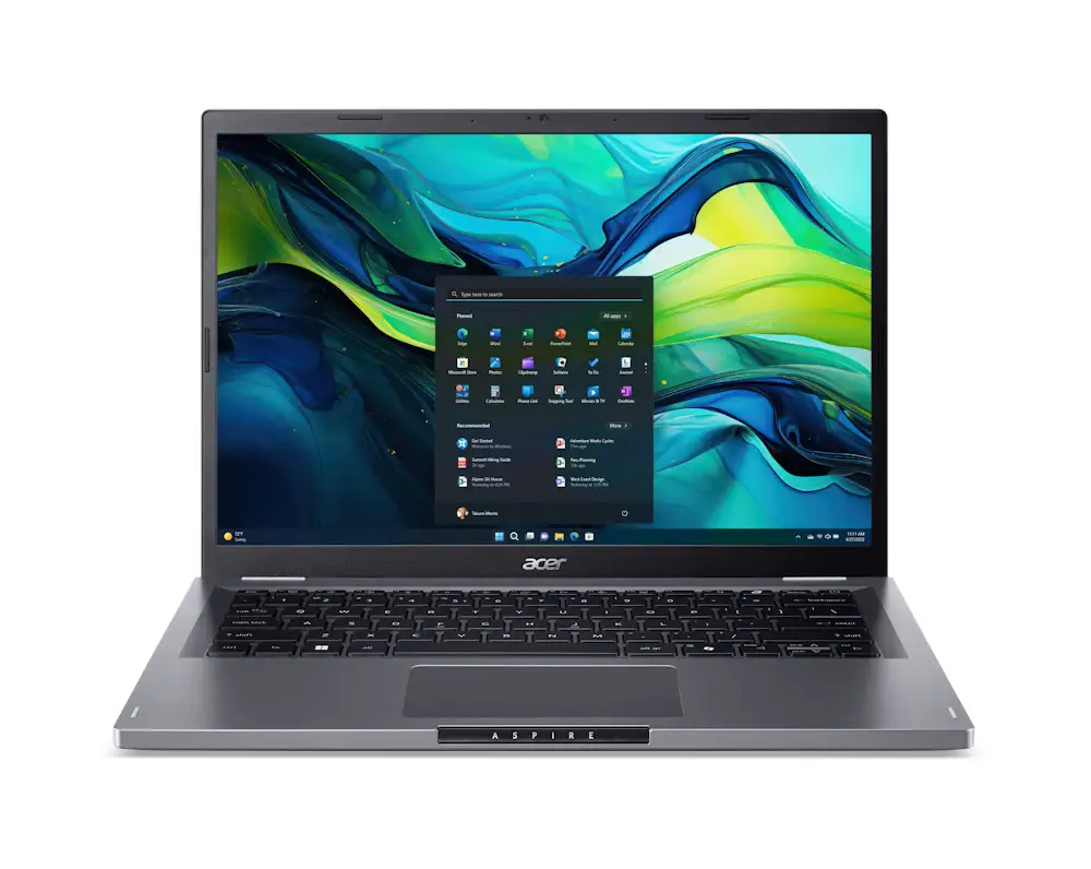 Acer Aspire 14 Intel Core 5-120U | 8 GB DDR5 RAM | 512 GB SSD | 14" (1920X1200) IPS | Win 11 | 2 Year Warranty