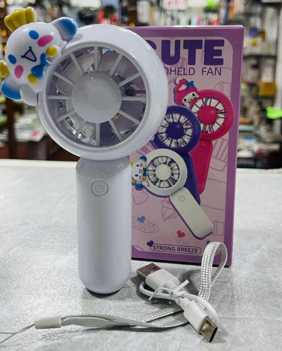 Mini Cute Rechargeable Fan