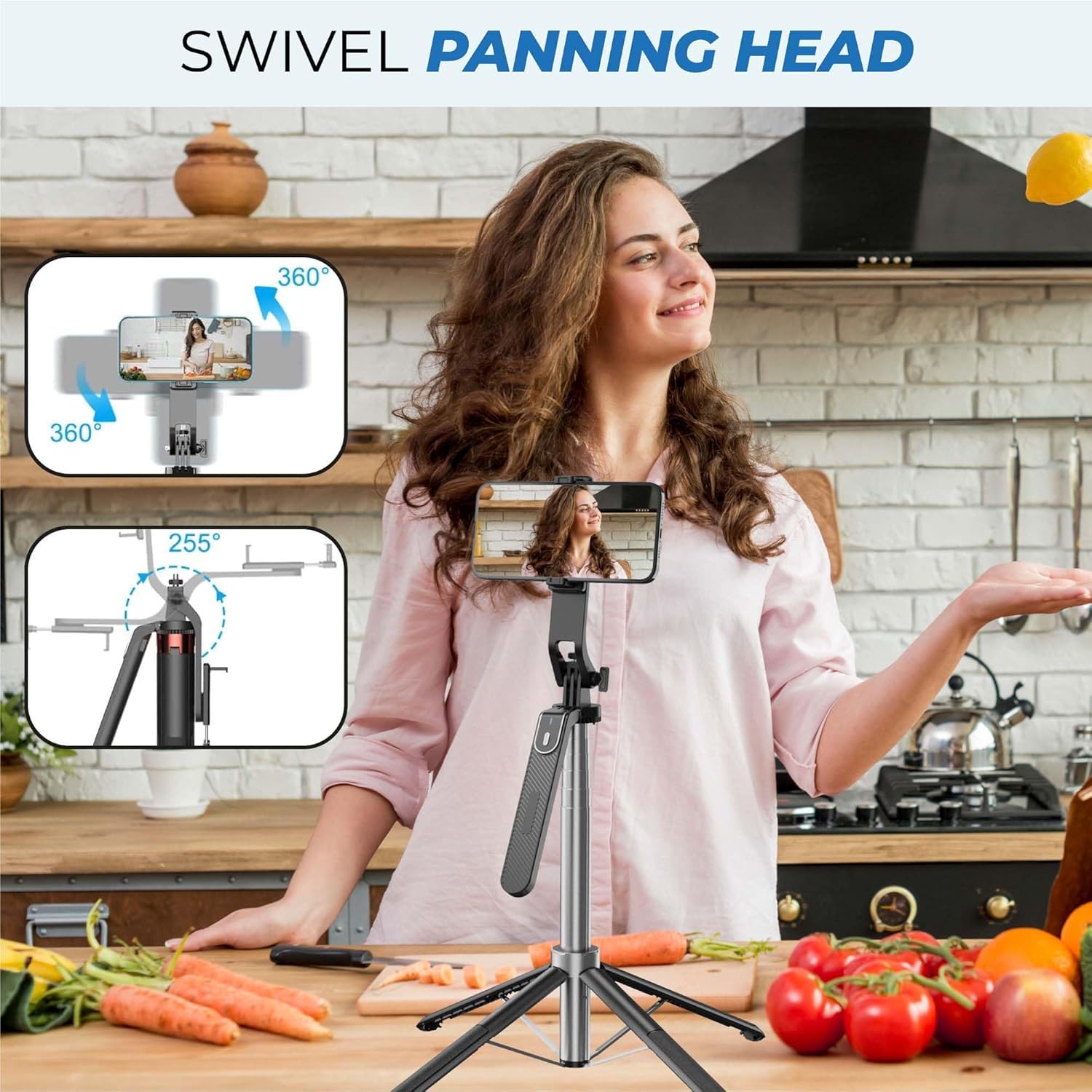Q515 Tracking Gimbal Selfie Stick