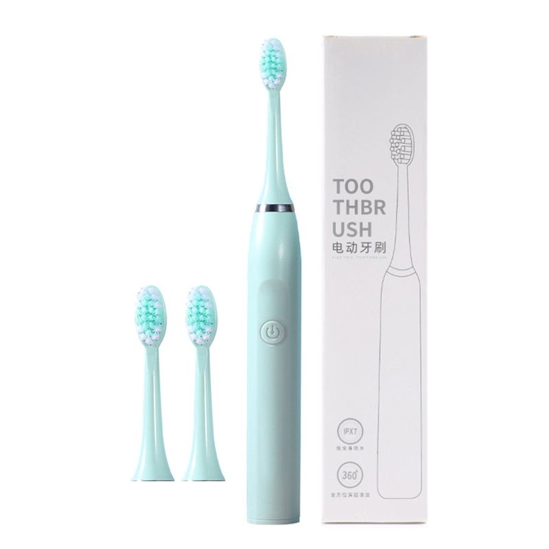 New style 【Top Picks】Ultrasonic Electric Toothbrush with Brush Heads One Charge for 180 Days, 5 Modes Clean, 3 Dynamics 2 Minute Timer Drop Shipping