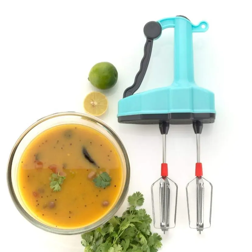 National Kitchenware SS Rod Dual Blade Manual Hand Blender Mixer Jumbo