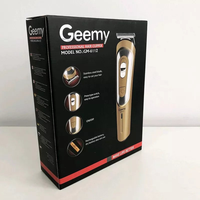Geemy Professional Hair Clipper GM 6112 ShopHill