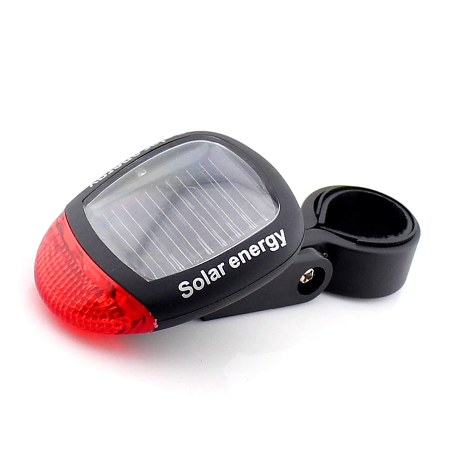 Strauss Bicycle Flash Tail Light | Solar Tail Light | Bicycle Solar LED Tail Light | Waterproof Rear Bike Light with 3 Light Modes | Cycling Safety Light with Fast-Charging| Ideal for Road, Mountain, and Commuter Bikes.