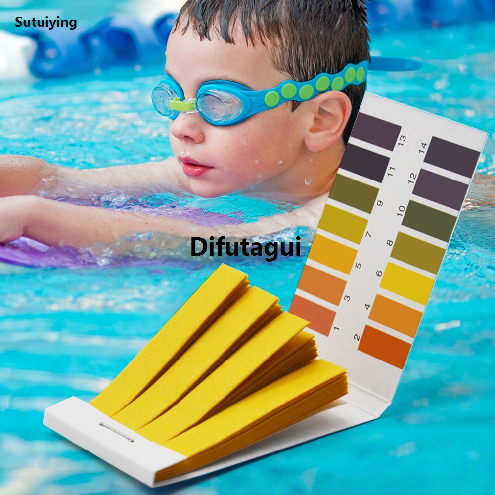 Difutagui 800Pcs PH Indicator Test Strips Professional Wide Range PH Strips 2025 New New Water Cosmetics Soil Acidity Test Strips for Water Urine Soil