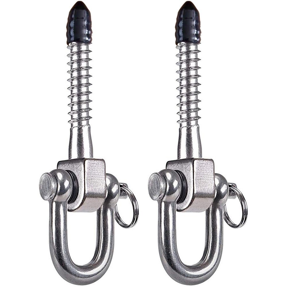Portable Stainless Steel Heavy Duty Swing Hook Heavy Duty Easy Installation Yoga Hammock Hook Sandbag Hook Porch