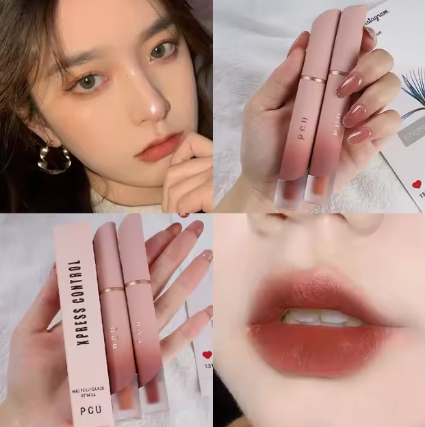 1 Piece PCU Long-Lasting Natural Waterproof Liquid Lipstick - Creamy, Moisturizing & Vibrantly Colored for All-Day Wear - Best Lipstick Ever