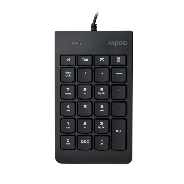Rapoo K10 Numeric Keyboard, Black