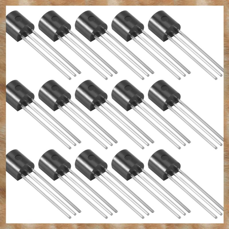 Kqueebee 15 Pcs MAC97A6 97A6 Bi-directional Triac Thyristor 600V 1A
