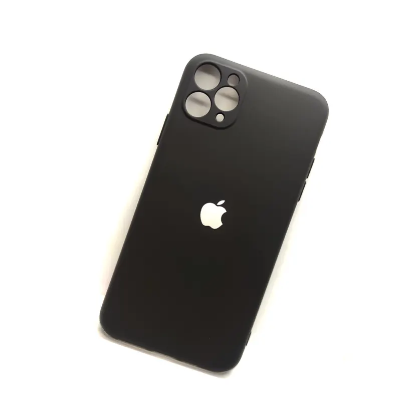 iPhone 11 Pro Max Soft Silicon Cover With Internal MicroFiber Case