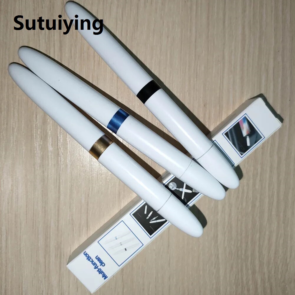 Sutuiying multi cleaning pen New Upgraded Multifunctional Keyboard Cleaning Brush Wireless Headphones Cleaning Pen Cleaner Tools for Apple Airpods 1/2/3Tool Sets