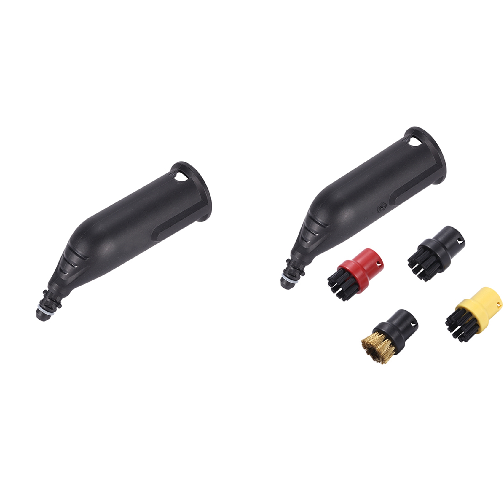 NAMUNY 2 Set Steam Cleaner Nozzle Slit Brush Sprinkler Nozzle for SC1/SC2/SC3/SC4/SC5 Steam Slit Nozzle Brush