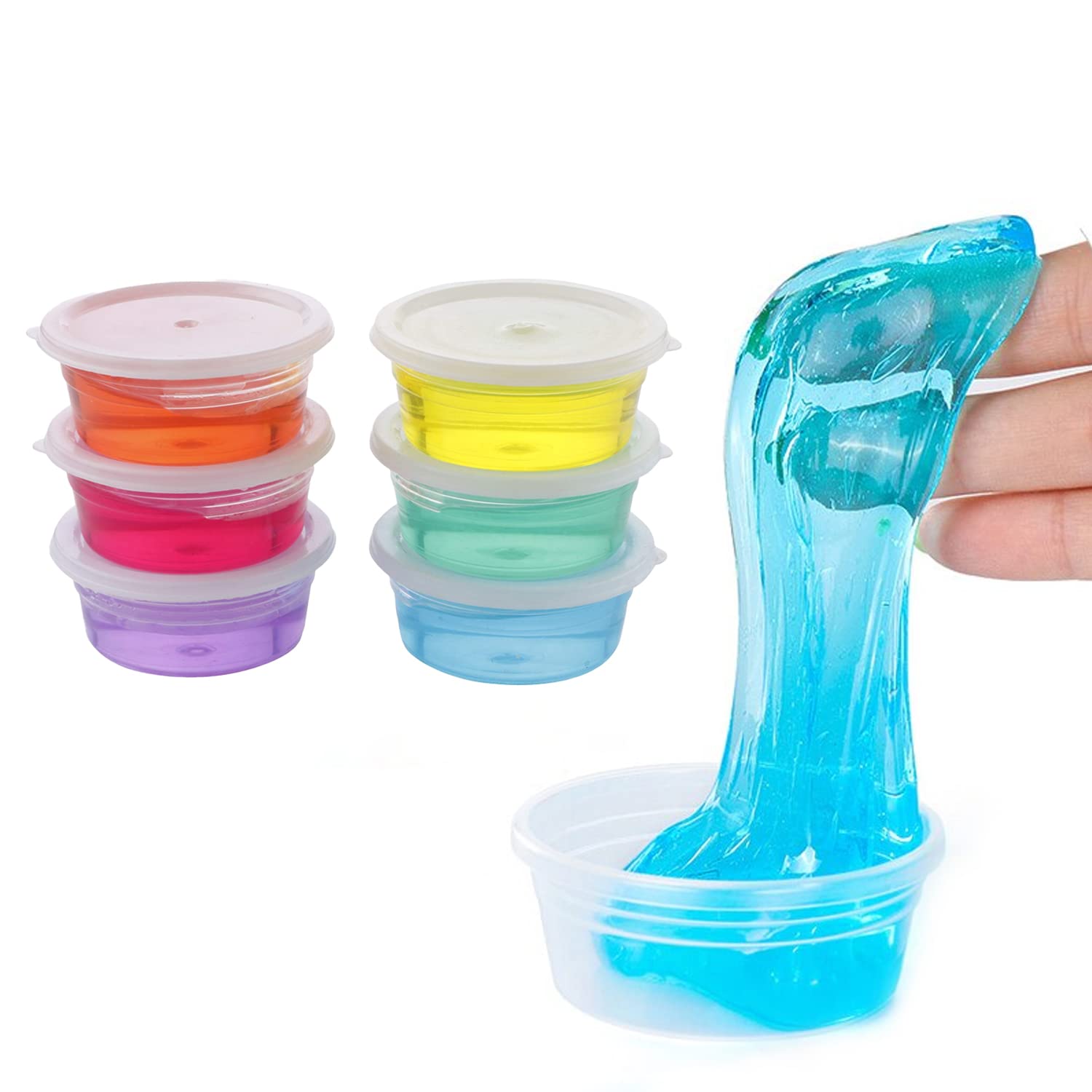 Slime Kit Toy for Kids Girls Boys ( pack of 6 )