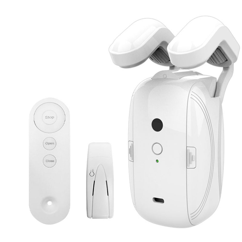FORIDE Tuya Smart WIFI Automatic Curtain Opener+Remote Roman Rod Curtains Switch Robot Remote Control for Alexa Home