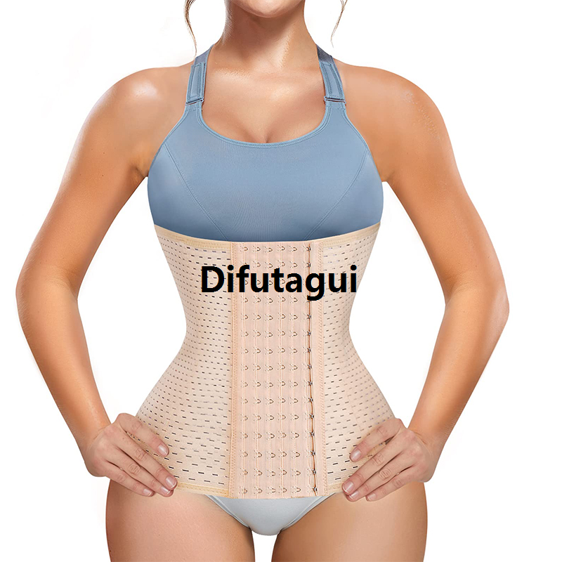 Difutagui Upgraded Classic Waist Trainer Shapewear 28CM Girdle Breathable Tummy Control Slimming Belt Corset Hourglass Body Shaping Sheath