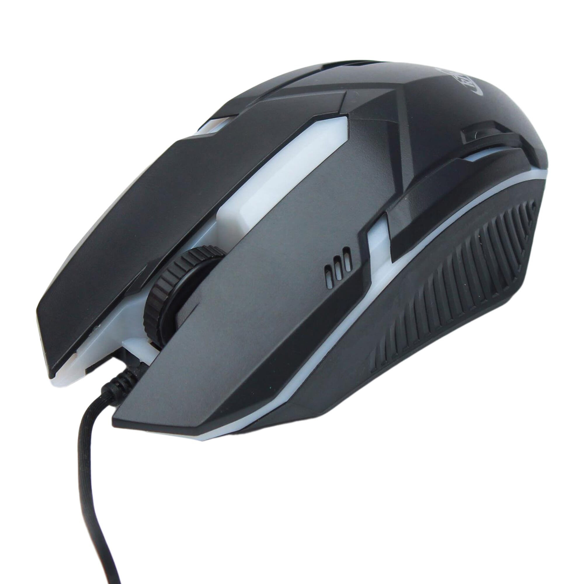 Black RGB Color Light Gaming Mouse